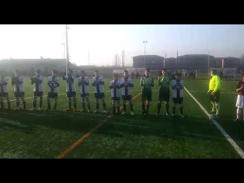 Under 13, 13^ Giornata, Bologna-Parma, ingresso in campo, cerimoniale inizio