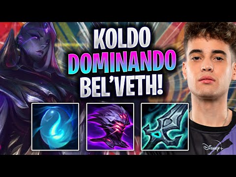 KOLDO DOMINANDO CON BEL'VETH! - KOI Koldo Juega Bel'Veth Jungla vs Hecarim! | Preseason 2023