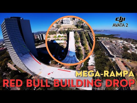 Mega-Rampa Red Bull Building Drop Dji Avata 2
