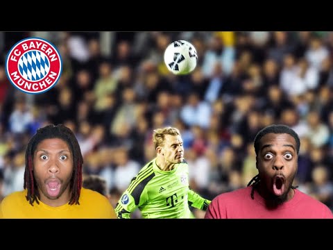 Americans React to Manuel Neuer Outside The Box!