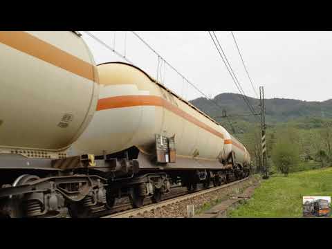 DTS E-190 Tauros + D100 con lungo merci misto