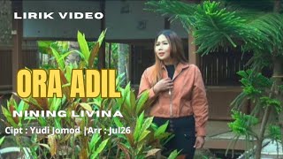 Download lagu Ora Adil - Nining Livina| Lagu Tarling Cirebonan mp3