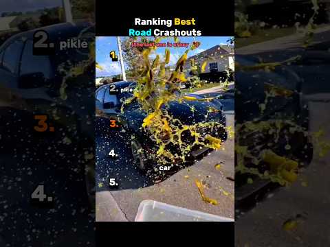 Ranking Best Road Crashouts 🥒