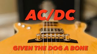 AC/DC Givin the Dog a Bone (Malcolm Young Guitar Lesson)