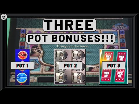 HUGE ARCADE SESSION With 3 Different Pot Bonuses!