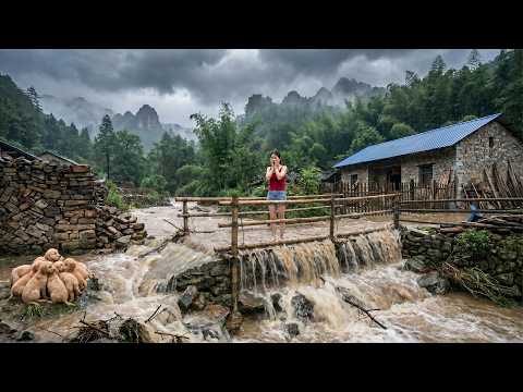 120 Days Rebuilding After Devastating Floods – Young Woman Rebuilds Her Farm & Lost Bridge