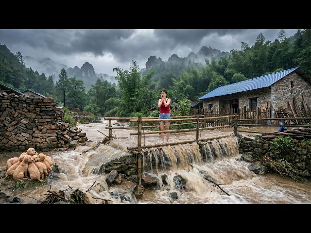 120 Days Rebuilding After Devastating Floods – Young Woman Rebuilds Her Farm & Lost Bridge SDDEFAULT Thumbnail