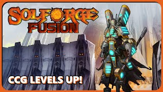 POWER UP CARDS IN NEW CCG DECKBUILDER! SolForge Fusion