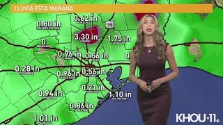Houston-area weather forecast for 5/22 in Spanish