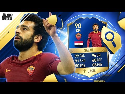 FIFA 17 TOTS SALAH REVIEW | 90 TOTS SALAH PLAYER REVIEW | FIFA 17 ULTIMATE TEAM