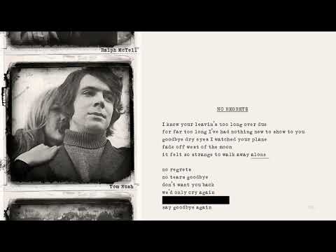 TOM RUSH - No Regrets | Singer Songwriters Essential Song