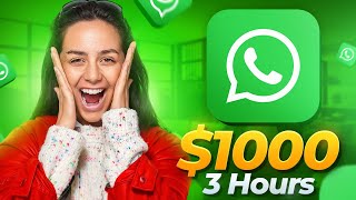 How To Make Money On WhatsApp (3 Hour Challenge)