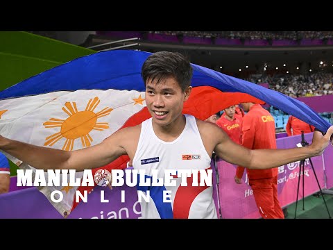 EJ Obiena bags first gold medal for PH in Asian Games