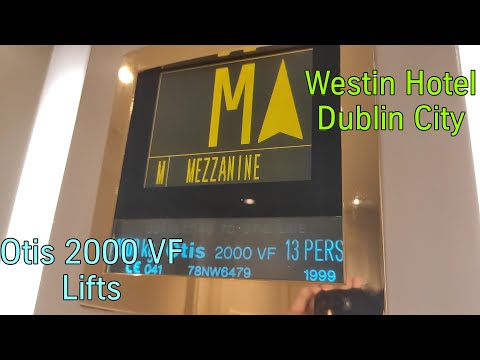 Standard Otis 2000 VF lifts at the Westin Hotel in Dublin City