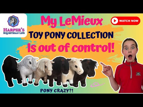 My LeMieux Toy Pony Collection Is OUT OF CONTROL?! 🐴 Meet The Herd 💕
