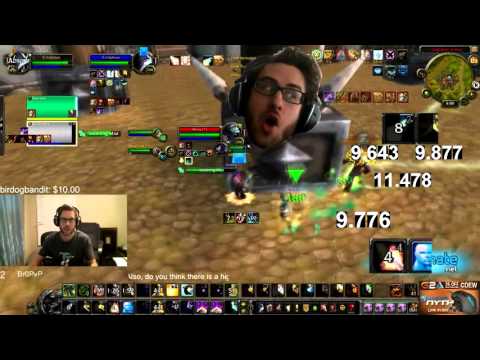 Cdew vs Kick Bot *WoD Level 100 2.2k+ Arena* Resto Shaman PvP