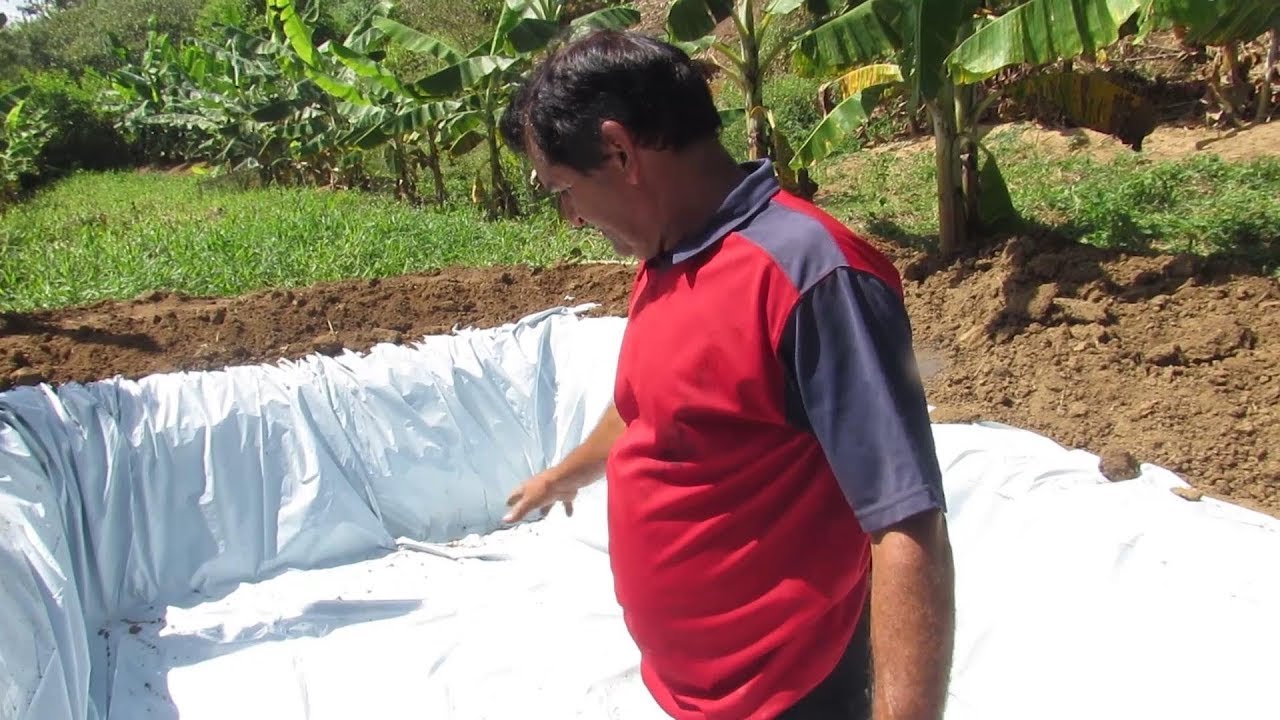 FAZENDO UM NOVO  POÇO PARA CRIAR TILÁPIAS