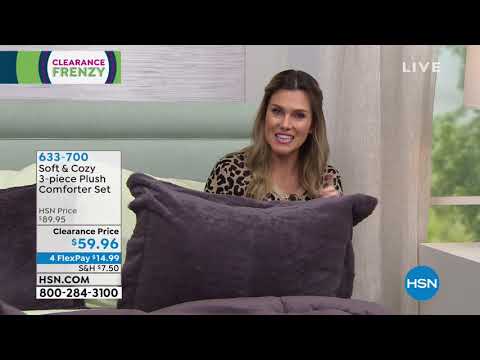 HSN | Soft & Cozy Home Clearance Frenzy 02.09.2019 - 04 AM