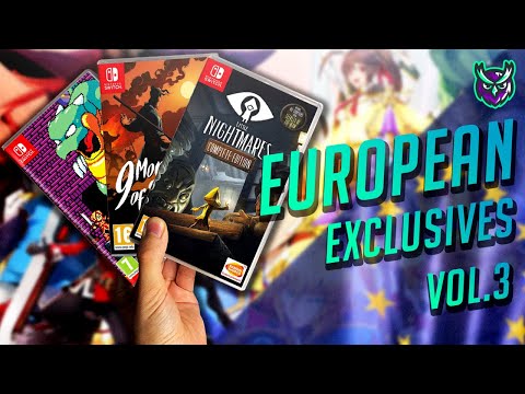 20 Switch Physicals Exclusive to Europe - North America Didn't Get! Vol. 3