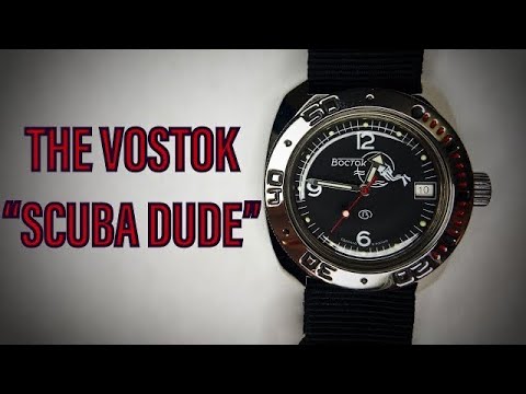 Vostok Amphibia Scuba Dude Watch Review #2