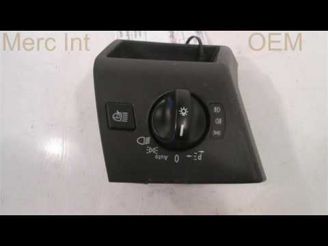 2001 Mercedes S500 HEADLIGHT SWITCH ID 2205450504 - mbiparts.com Used OEM Mercedes Parts - Di... OEM