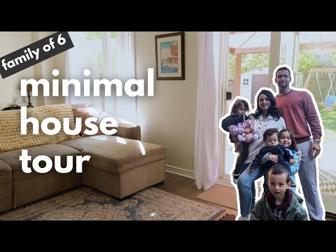 ✨ MINIMALIST HOUSE TOUR [FAMILY OF 6] 🏡