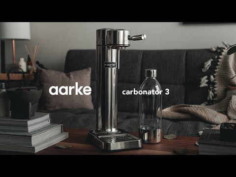 Gazuotų gėrimų gaminimo aparatas Aarke Carbonator 3, Vario spalvos video