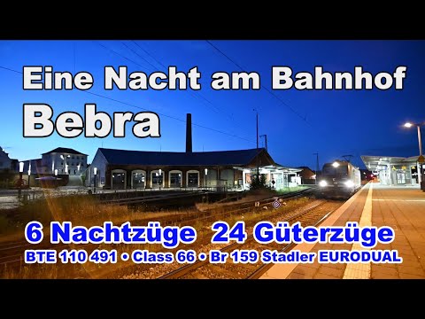 Eine Nacht am Bahnhof Bebra