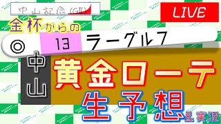 中山記念(GII)&阪急杯(GIII)実況ライブ配信│阪神10R│中山12R