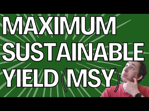 12 Minutes to MASTER Maximum Sustainable Yield