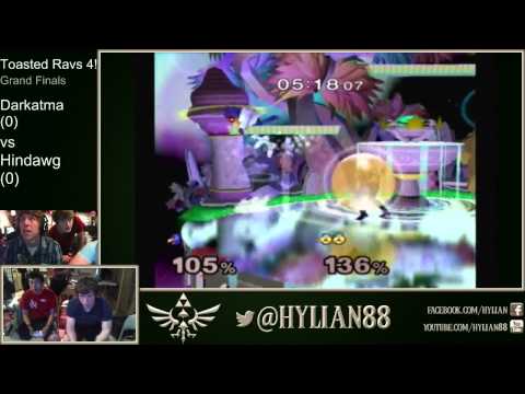 Toasted Ravs 4 Melee Winners Bracket: Darkatma(Sheik) vs Hindawg(Falco)