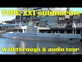German WWII Type XXI Submarine Walkthrough Tour The Wilhelm Bauer U2540