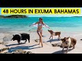 48 HOURS IN EXUMA BAHAMAS ft. swimming pigs, local restaurants + boating)