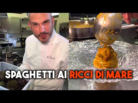 Spaghetti ai ricci di mare ❤️ Chef Roberto Di Pinto