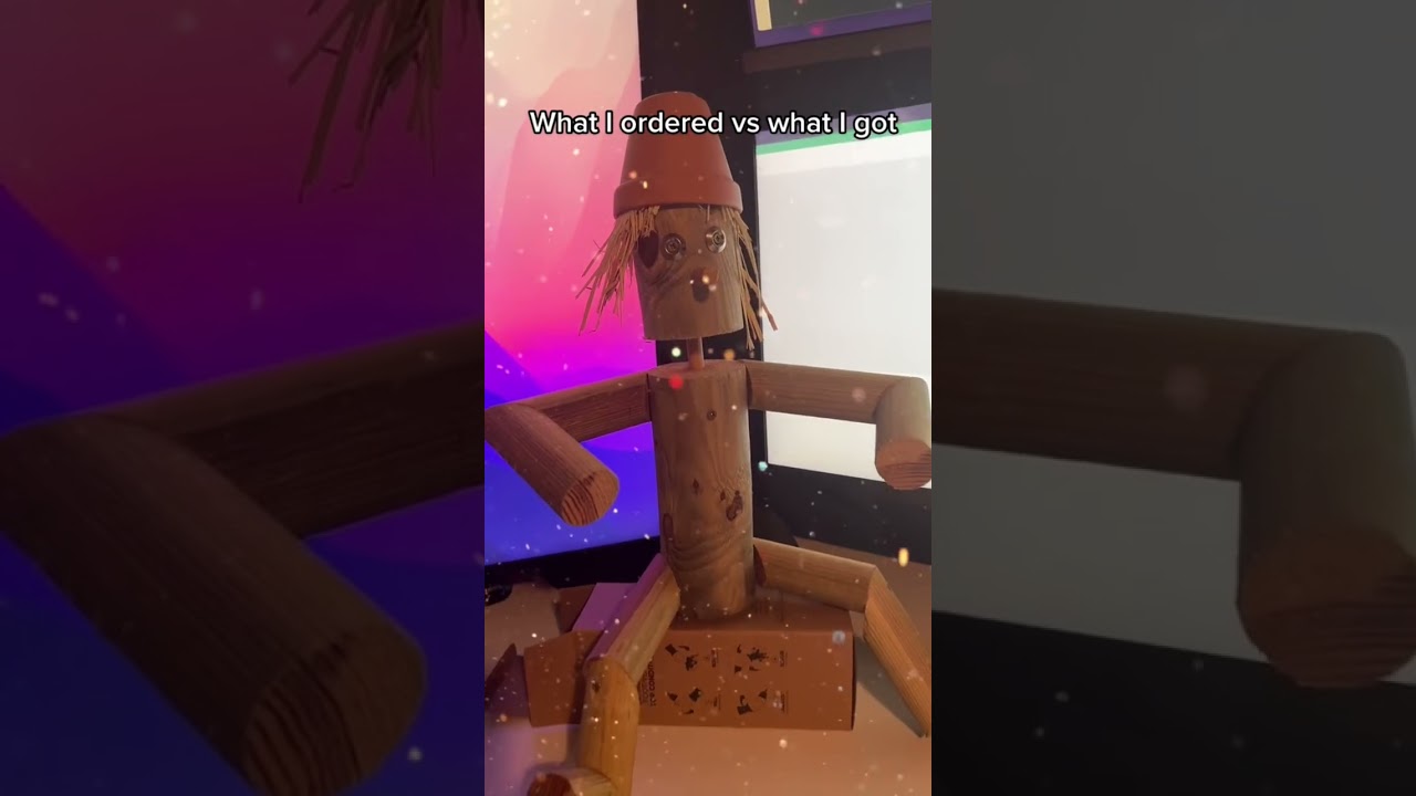 Watch video What I ordered Vs what I got 😳 - Wooden Flower Pot Man Now What I ordered Vs what I got 😳 - Wooden Flower Pot Man