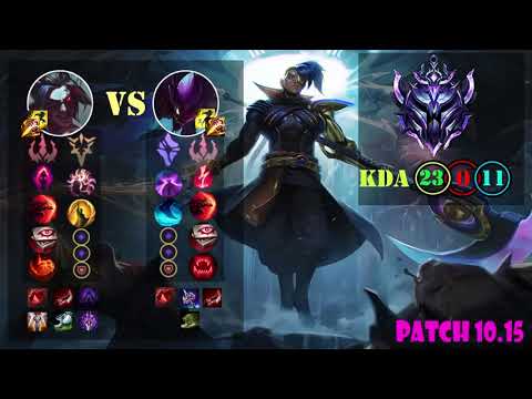 KAYN vs KHA'ZIX JUNGLE - PATCH 10.15