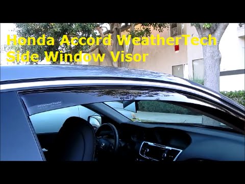 2013 - 2017 Honda Accord Coupe WeatherTech Side Window Visor