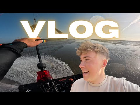 POV: A perfect KITESURFING session with friends // VLOG