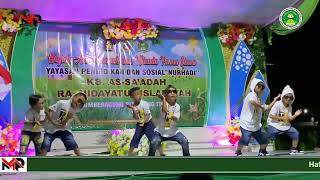 Download lagu kreasi dance arabic siswa RA Hidayatul Islamiyah Tuban mp3
