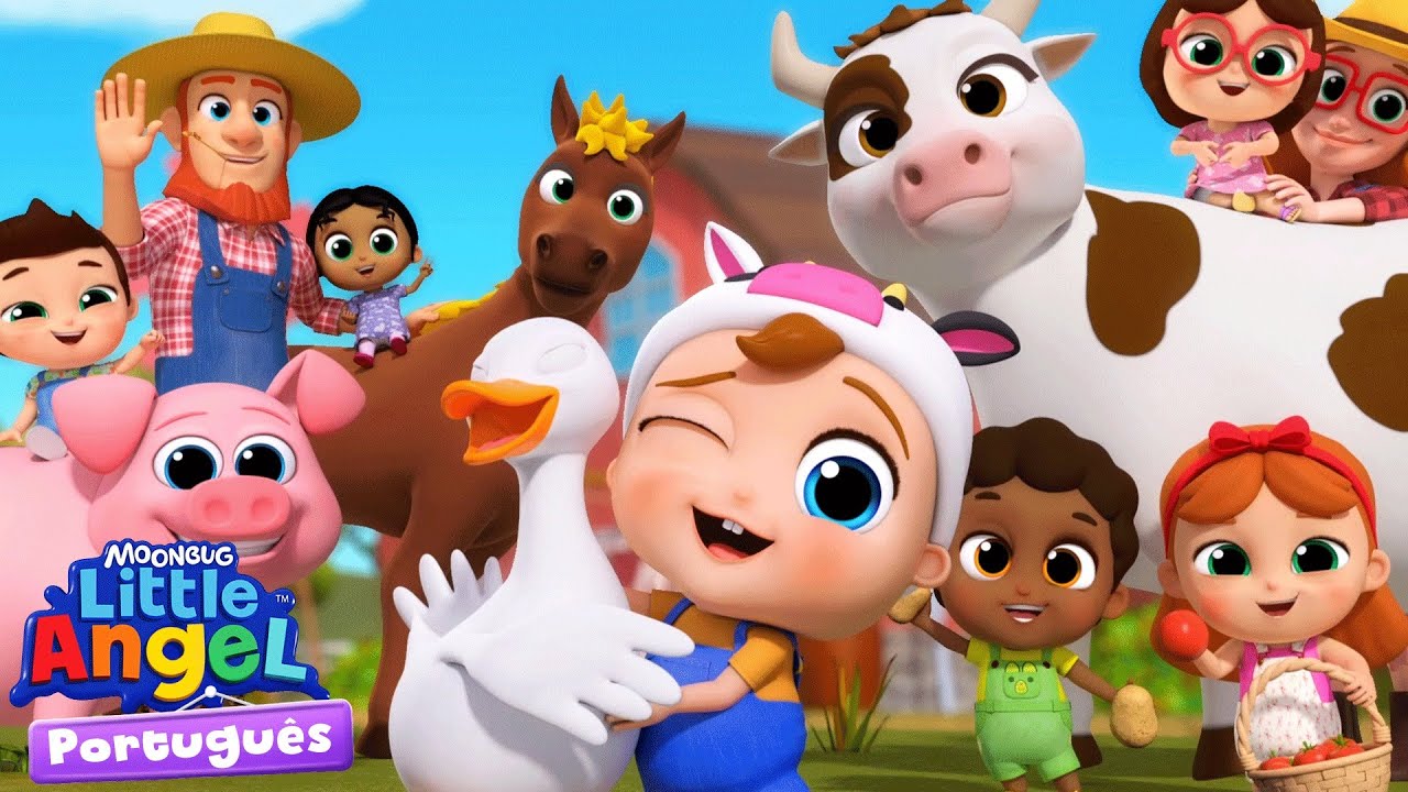 🔴A fazendinha do Joãozinho 🐷 Melhores episódios do Canal do Joãozinho - Little Angel em Português