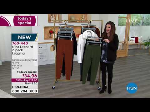 Nina Leonard 2pack Legging