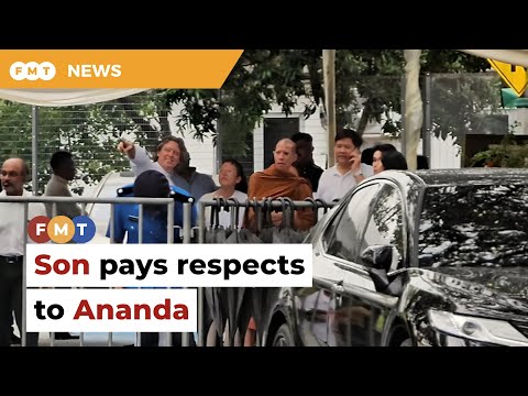 Ananda Krishnan’s son attends wake service