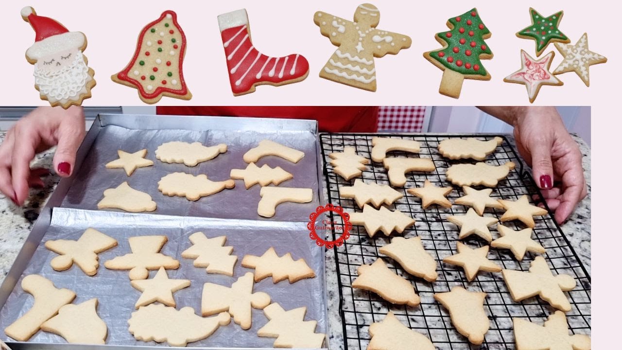 Como fazer BISCOITOS NATALINOS massa fácil, LUCRO certo nesse final de ano!