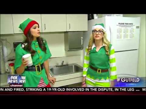 12-19-15 Kat Timpf on The Greg Gutfeld Show - Millennial Elves on a Shelf