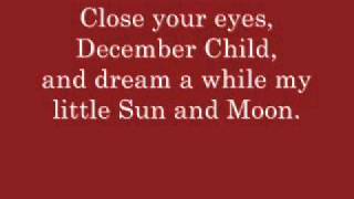 December Child - Lyrics
