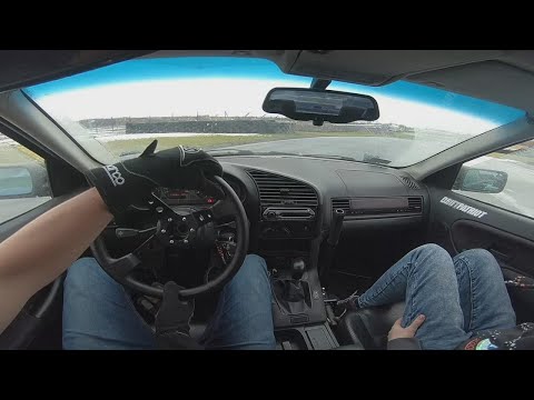 BMW E36 325 DRIFT onboard: Sinta a emoção do Formula Gruz