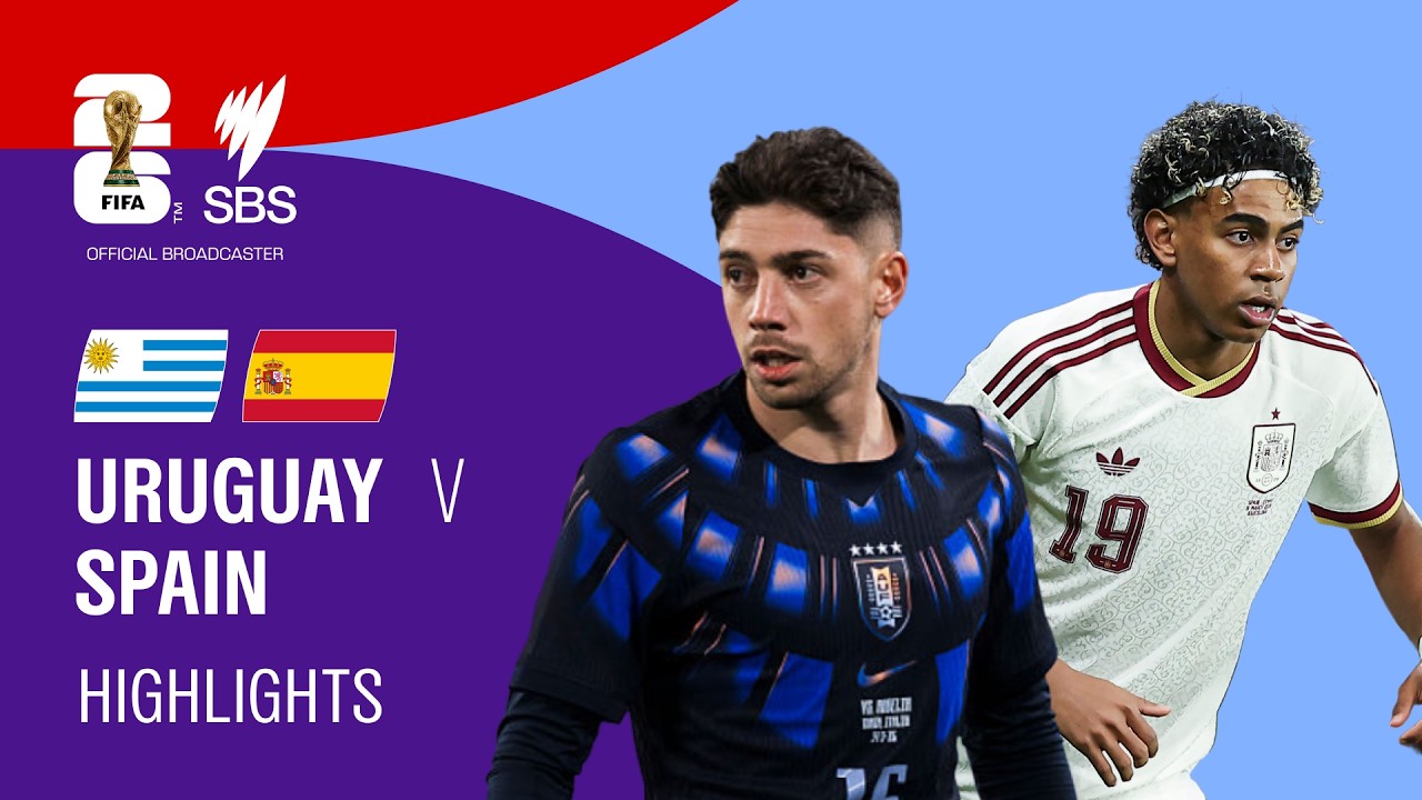 Uruguay v Spain: FIFA World Cup 2026 Highlights Group H