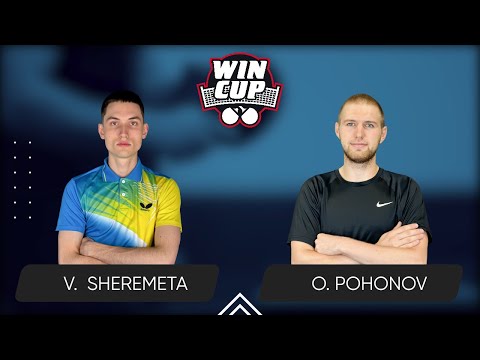10:00 Vladyslav-Ivan Sheremeta - Oleksandr Pohonov 31.10.2025 WINCUP Master. TABLE 1