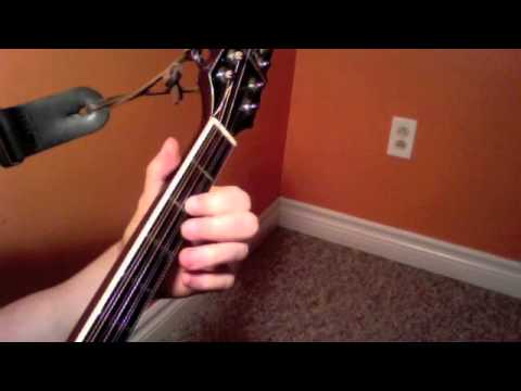 Bouzouki Lesson 1 — Position of the Left Hand Fingers