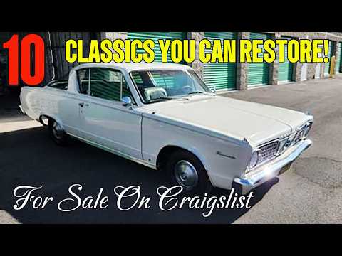 10 Classic Cars You Can Restore – Great Craigslist Project Finds!